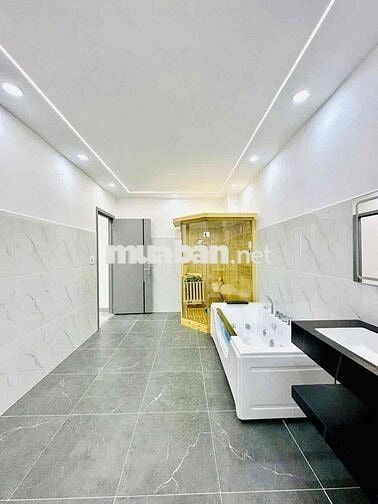 Cho Thuê Nhà DT 5x20 1Trệt 4Lầu 5Pn 6Wc Sân Ôtô Xe Tải Gần Điện lực