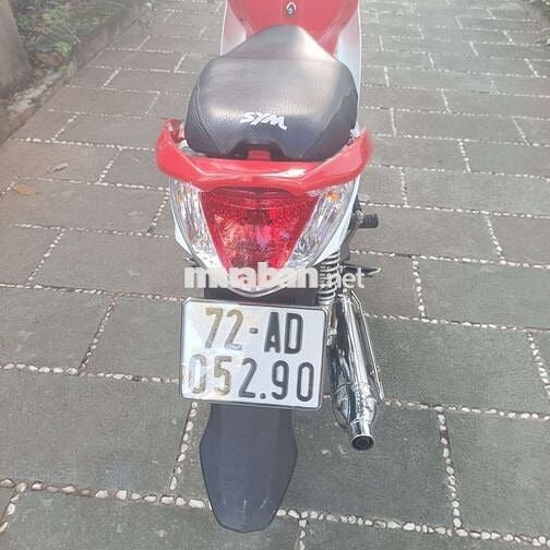 SYM Angela 50 Trắng, Đỏ Zin