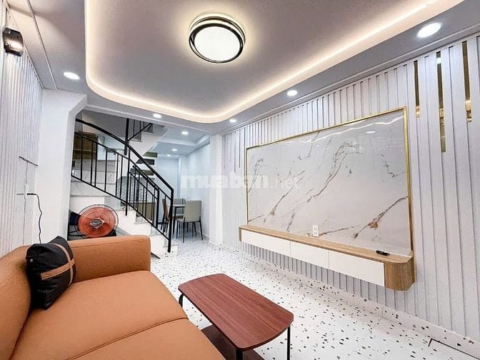 NHÀ MỚI XÔ VIẾT NGHỆ TĨNH - SÁT QUẬN 1 - 40m2 - 3PN - FULL NỘI THẤT - 