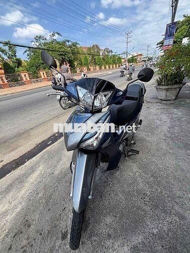Honda Future Phun xăng điện tử Xám xanh