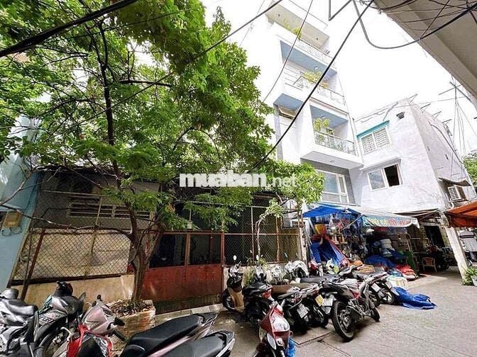 NHÀ MẶT TIỀN THỤT Q3  ĐƯỜNG NGUYỄN PHÚC NGUYÊN.  DT:          8m x 8m