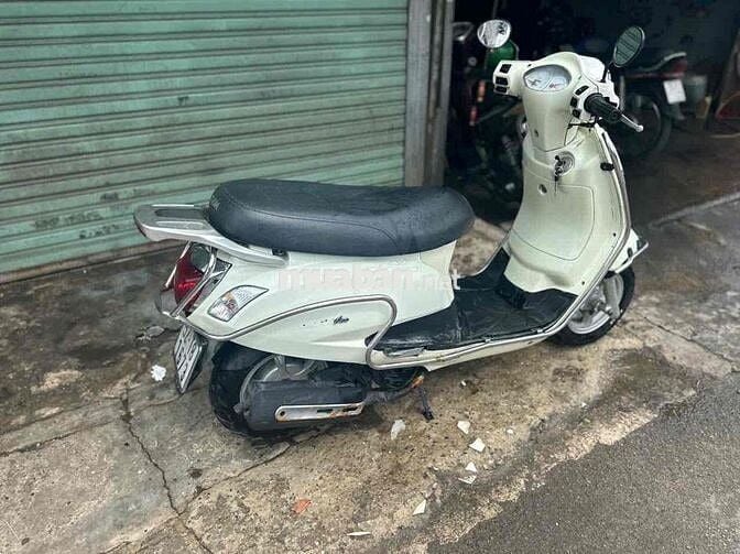SYM Elizabeth Trắng kem Xăng