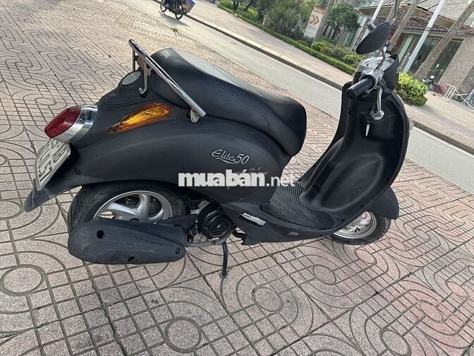 SYM Elite 50 2022 Đen sần