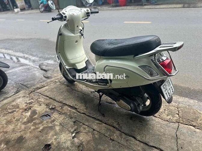 SYM Elizabeth Trắng kem Xăng