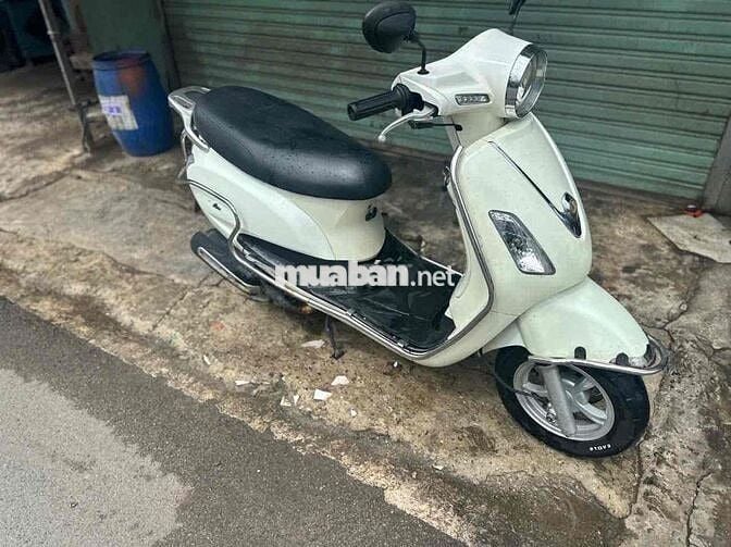 SYM Elizabeth Trắng kem Xăng