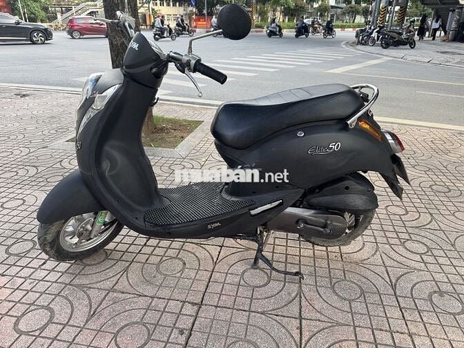 SYM Elite 50 2022 Đen sần