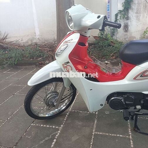 SYM Angela 50 Trắng, Đỏ Zin