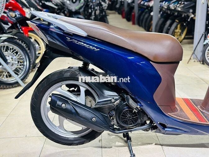 XE MÁY THỊNH PHÁT-HONDA VISION 2018 XANH THAN ZIN