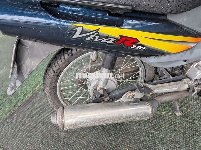 Suzuki Viva R 110 Xanh đen