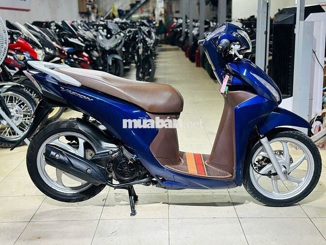XE MÁY THỊNH PHÁT-HONDA VISION 2018 XANH THAN ZIN