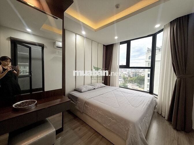 CHO THUÊ CĂN HỘ HUD BUILDING 2 PHÒNG NGỦ FULL NỘI THẤT TẦNG CAO 