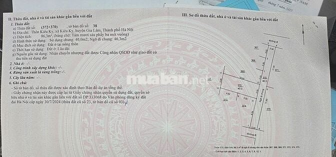 Bán nhà riêng tại Gia Lâm, Sát Đại học Vin và VinHome OCP1.
