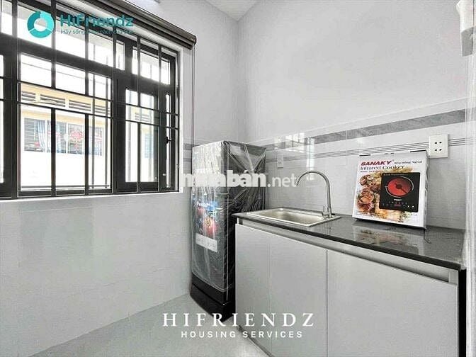 Căn hộ mới có Ban công - giặt riêng 35m2 ngay đường Hùng Vương Quận 5