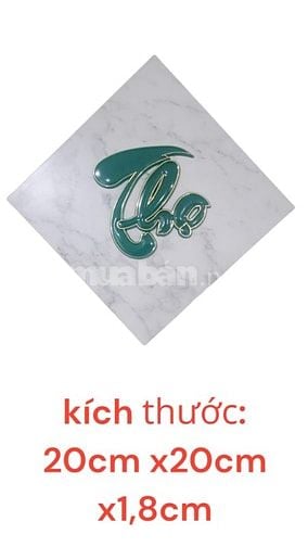 Tranh chữ PHÚC - LỘC - THỌ ( Chữ nổi viền phủ vàng) 