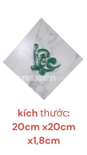 Tranh chữ PHÚC - LỘC - THỌ ( Chữ nổi viền phủ vàng) 