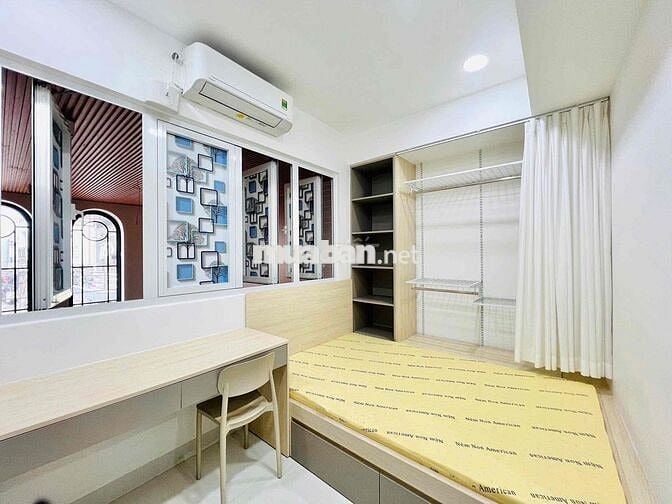 CĂN HỘ STUDIO FULL NỘI THẤT THIẾT KẾ XINH - CỬA SỔ - GẦN ĐẠI HỌC MỞ