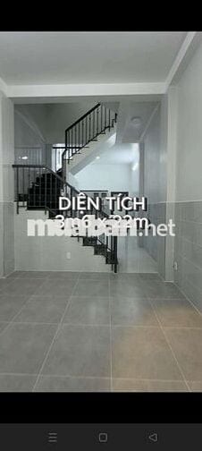 nhà mới xd 100% DT 3,6❌2️⃣2️⃣ trệt 2 lầu đúc BTCT, có Sân thượng,3️⃣pn to 