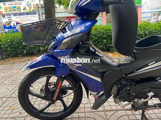 Suzuki Viva Fi Xanh đen có gl xe