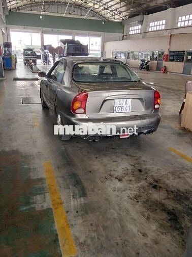 Daewoo Lanos 2000 Xám Xăng 1498cc