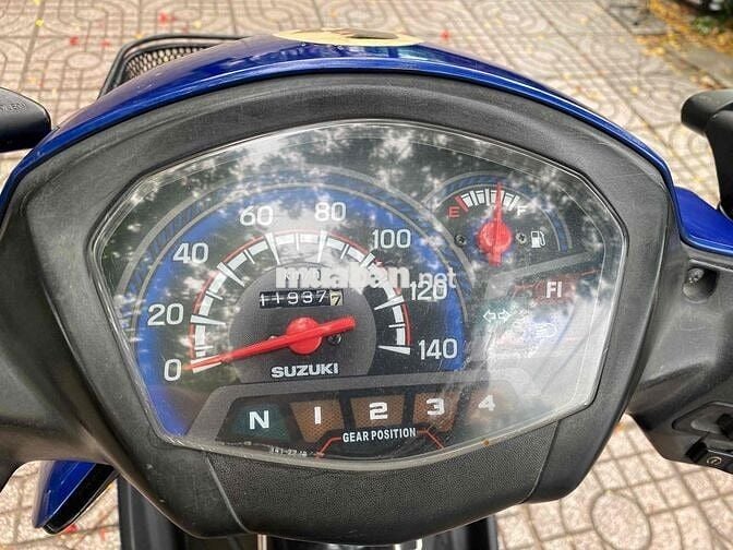 Suzuki Viva Fi Xanh đen có gl xe