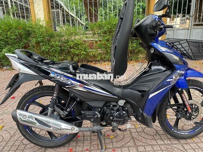 Suzuki Viva Fi Xanh đen có gl xe