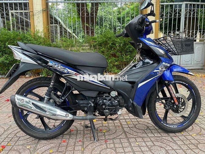 Suzuki Viva Fi Xanh đen có gl xe