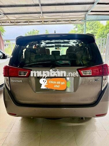 Toyota Innova 2018 E MT Số sàn Nâu vàng 106k km