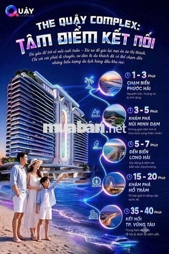 Căn hộ mặt tiền biển đầu tiên tại Phước Hải 