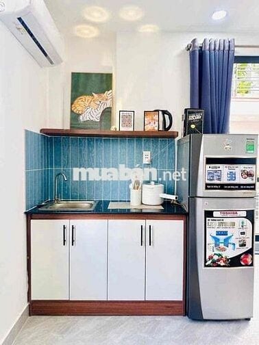 CHO THUÊ CĂN HỘ 30m2 CÓ BAN CÔNG THOÁNG GẦN CHỢ BÀ CHIỂU