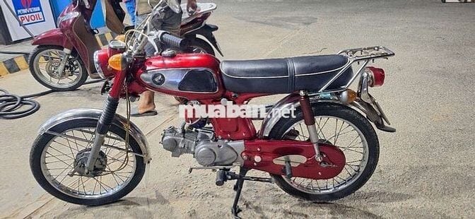 Honda SS50 49cc 5 số màu Đỏ