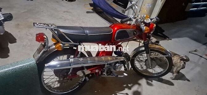 Honda SS50 49cc 5 số màu Đỏ