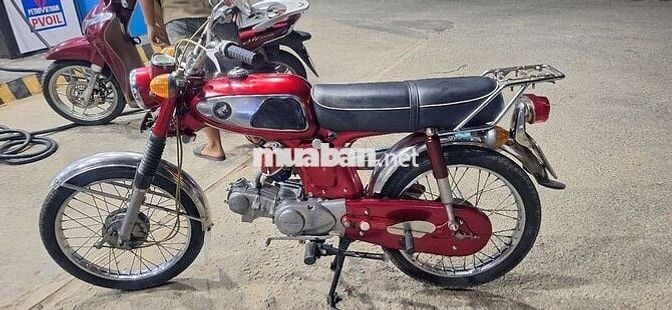 Honda SS50 49cc 5 số màu Đỏ