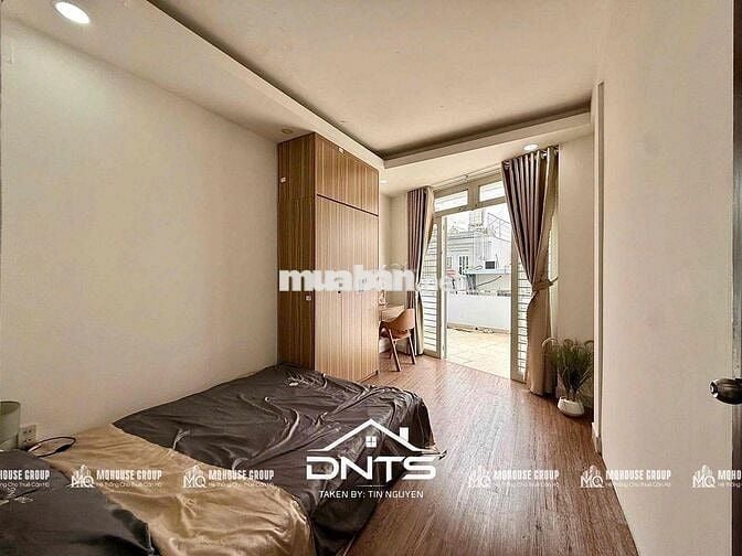 Căn Hộ 1PN 45m2 Balcony Lớn View Sông Máy Giặt Riêng Gần Cầu Công Lý