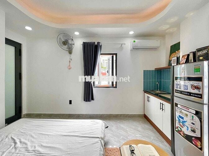 Studio Ban Công Full Nội Thất Mới
