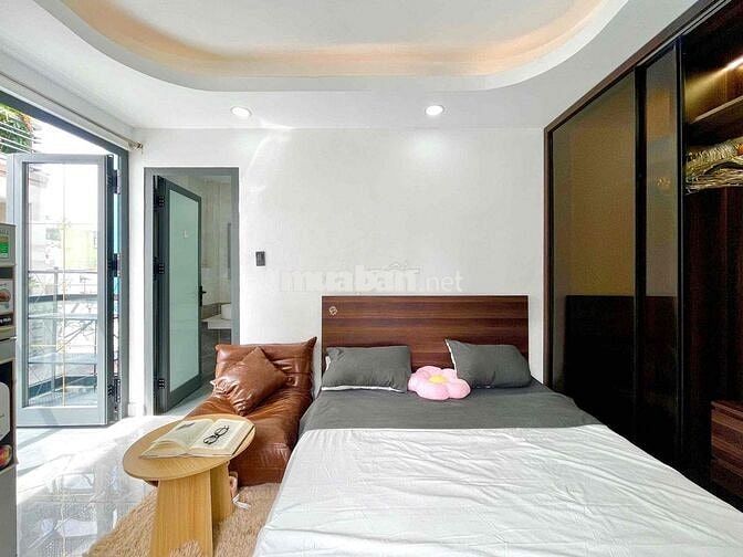 Studio Ban Công Full Nội Thất Mới