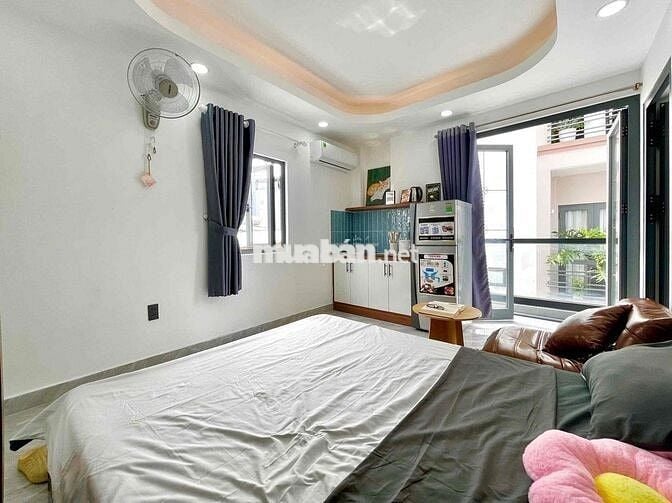 Studio Ban Công Full Nội Thất Mới