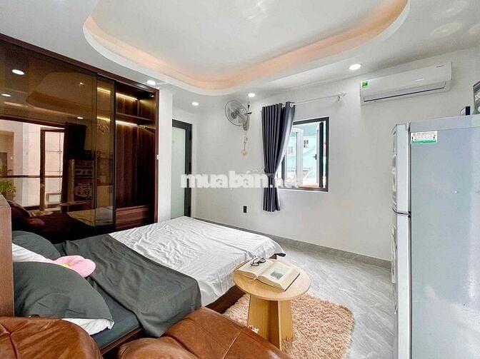 Studio Ban Công Full Nội Thất Mới