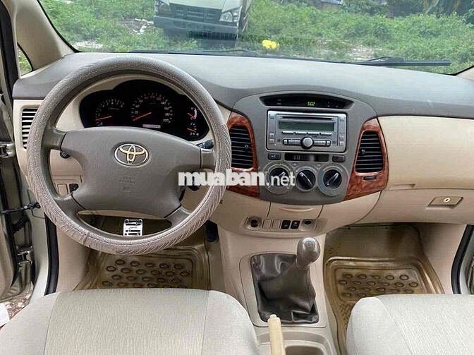 Toyota Innova 2007 Số sàn  G