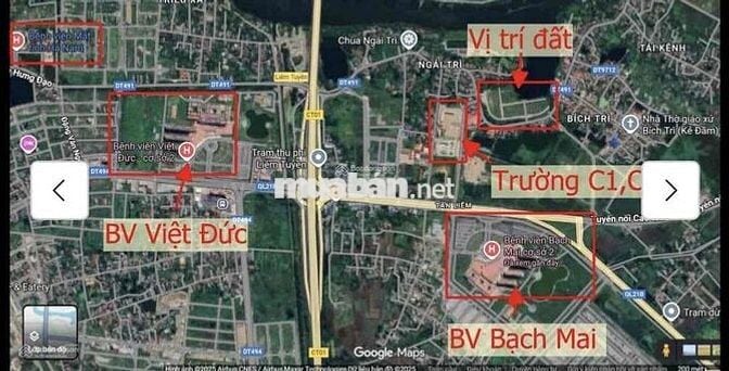 Bán đất thổ cư gần Bệnh viện Bạch Mai cơ sở 2, phường Liêm Tuyền, tỉnh