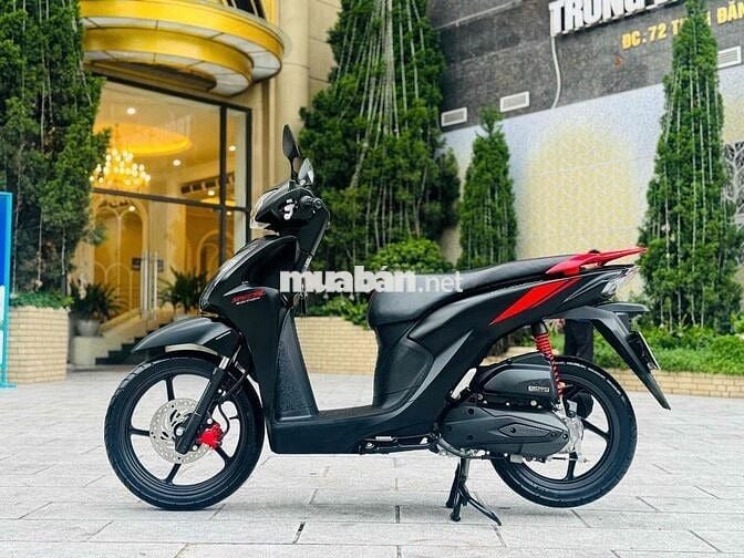Honda Vision 110fi 2022 Đen nhám thể thao khoasmk