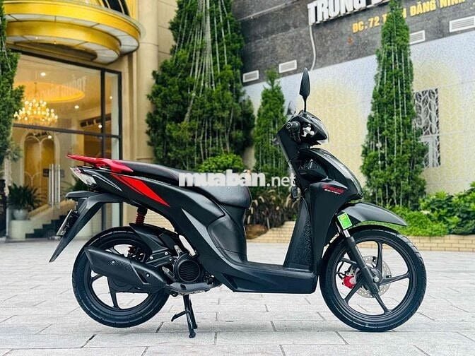 Honda Vision 110fi 2022 Đen nhám thể thao khoasmk
