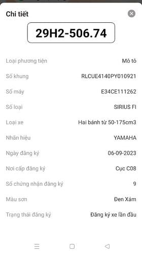 Sirrius nhập Thái Land, nguyên zin nguyên bản