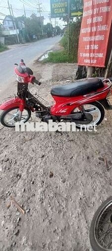 Xe máy 50cc Đỏ Số sàn Tốt Có giấy tờ