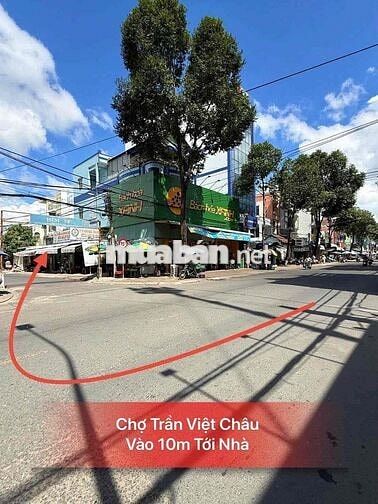 nhà 2 lầu đầu hẻm 38 Trần Việt Châu lộ 12m hướng Đông Nam - 6 tỷ 980tr