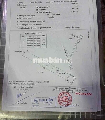 Nhà Bán gấp Tương Bình Hiệp mặt tiền Dx146 gần Chợ Bến Thế 7x59 thổ80m