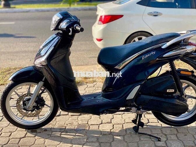 Piaggio Liberty 50cc Phun xăng Fi màu Đen