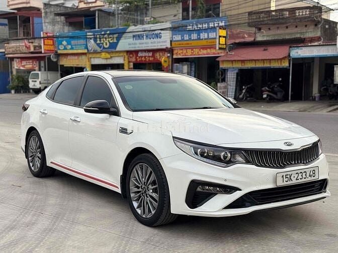 Kia Optima Luxury 2020 Trắng 82.000 km