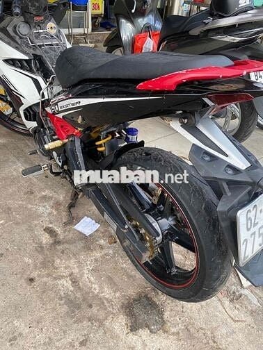 Yamaha Exciter 150 Đen trắng đỏ Côn tay