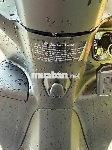 Honda Vision 2026 Trắng 2107 km