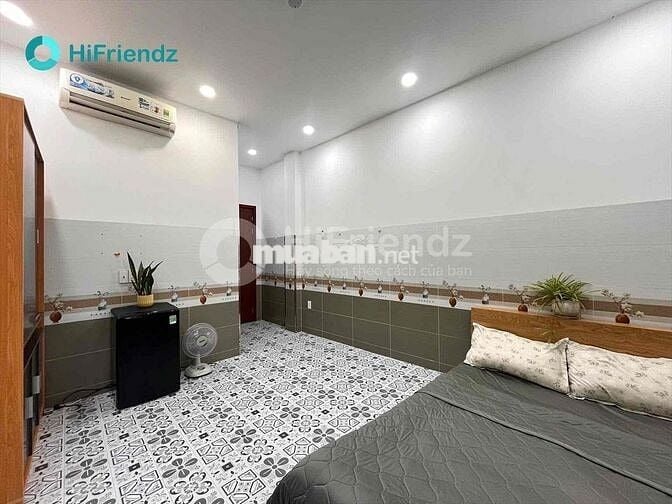 Phòng không gác giá rẻ rộng đầy đủ nội thất | mới | ngay trung tâm Q4